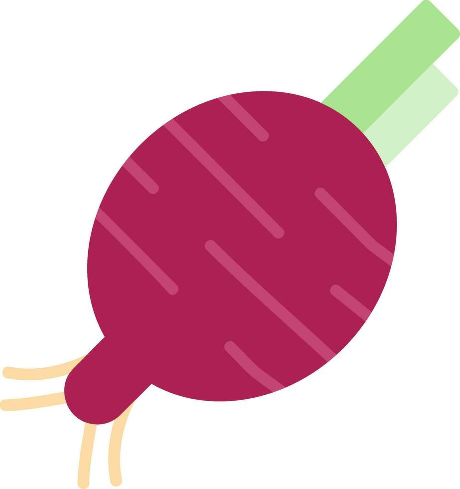 Beetroot Vector Icon