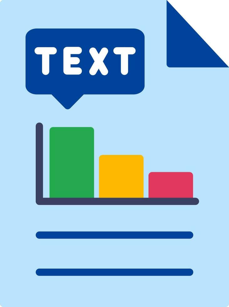 Text Vector Icon