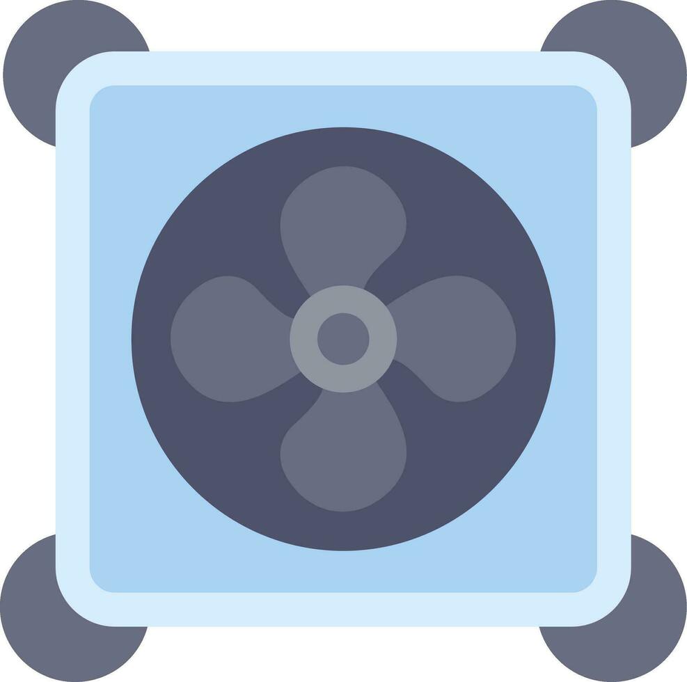 icono de vector de ventilador