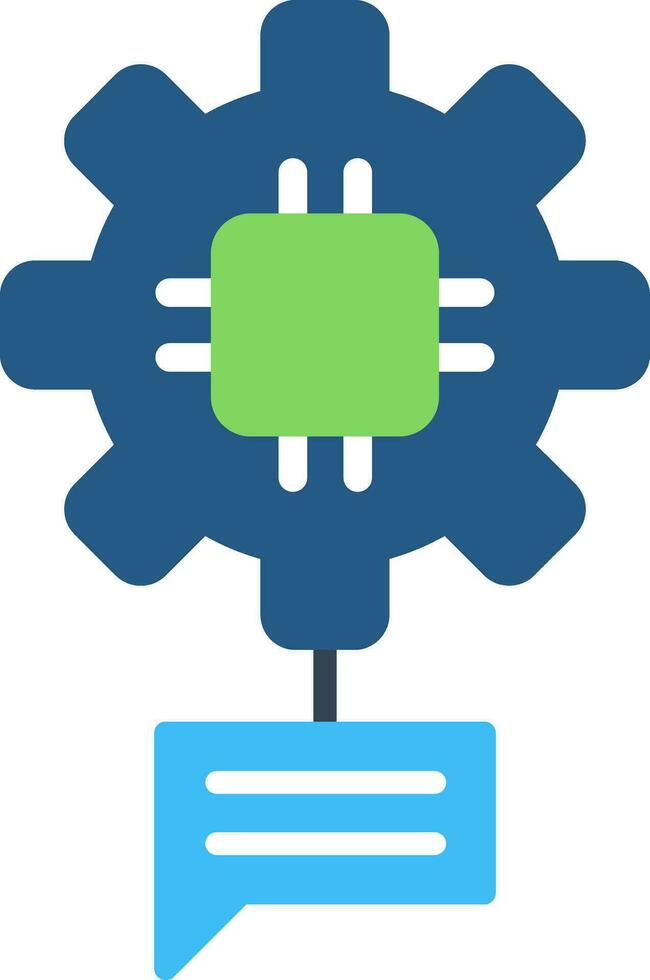 Natural Language Processing Vector Icon