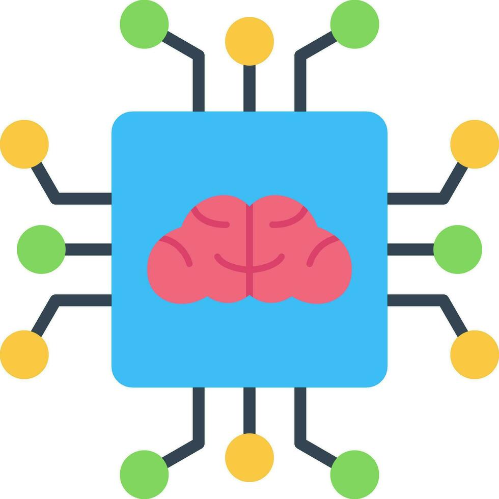Artificial Intelligence Vector Icon