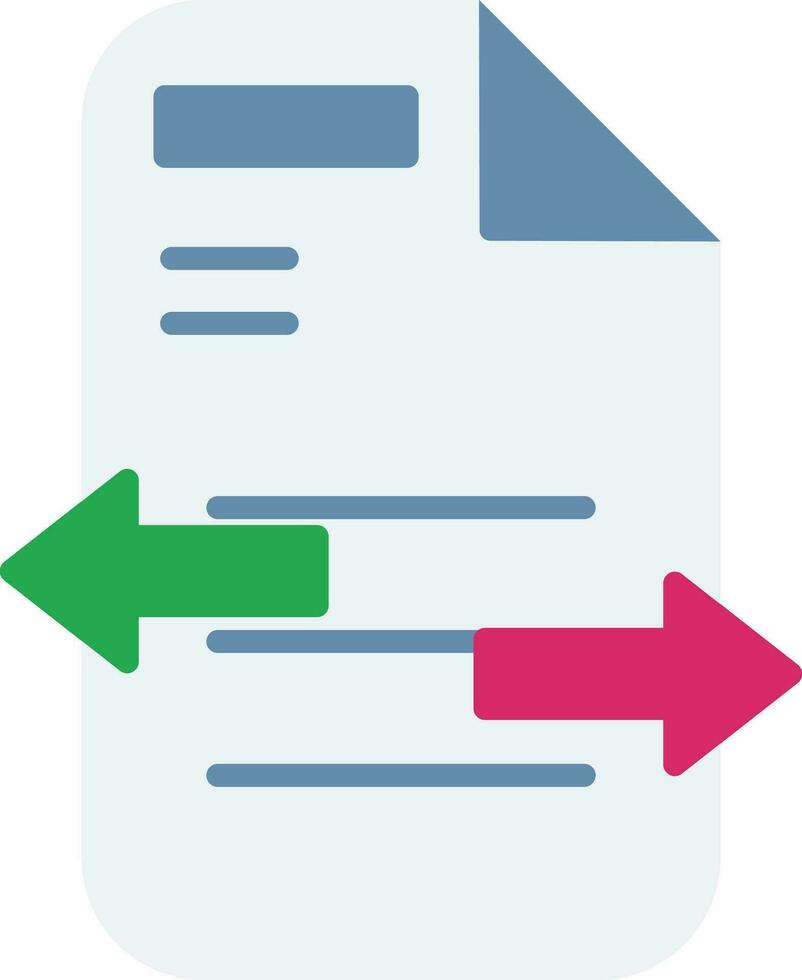 icono de vector de documento