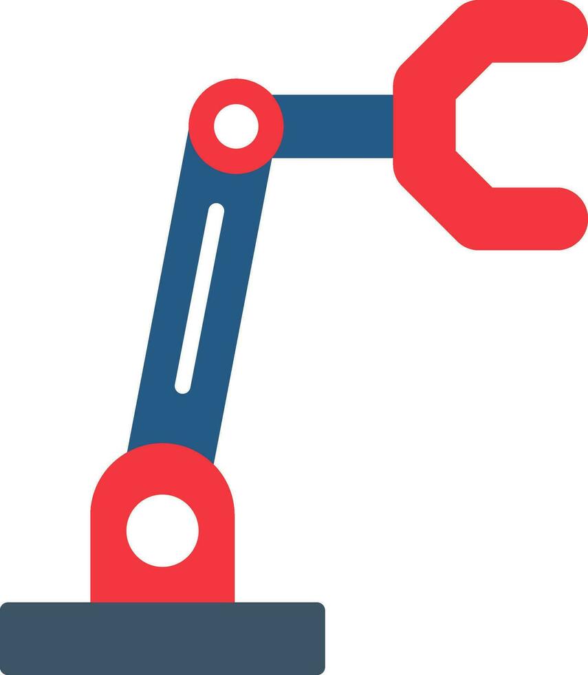 Robotic Arm Vector Icon