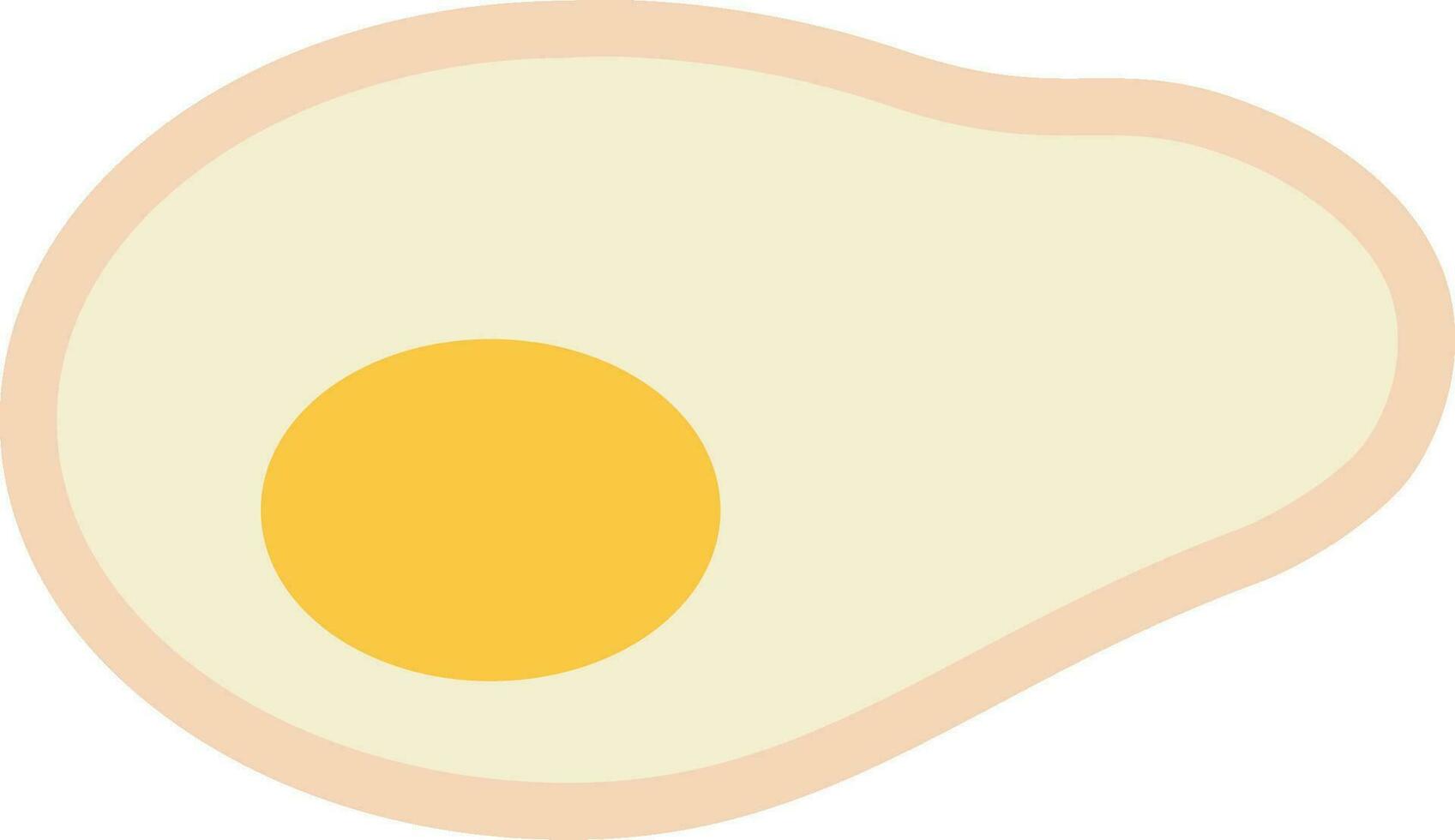 Fried Egg Vector Icon