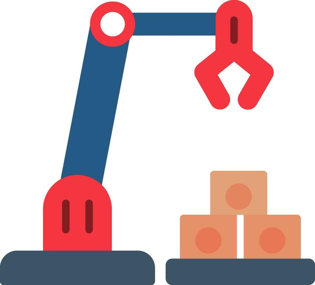 Robotic Arm Vector Icon