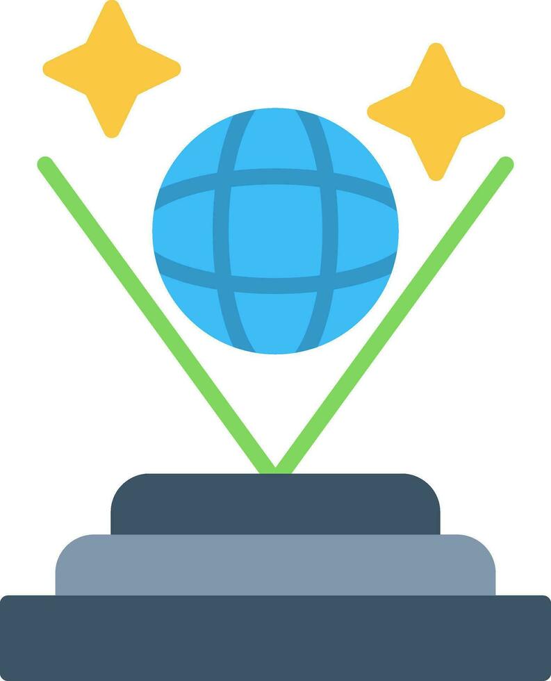 Hologram Vector Icon