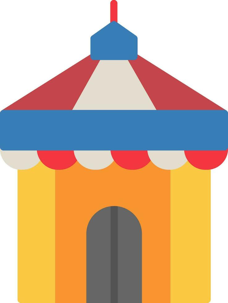 Circus Tent Vector Icon