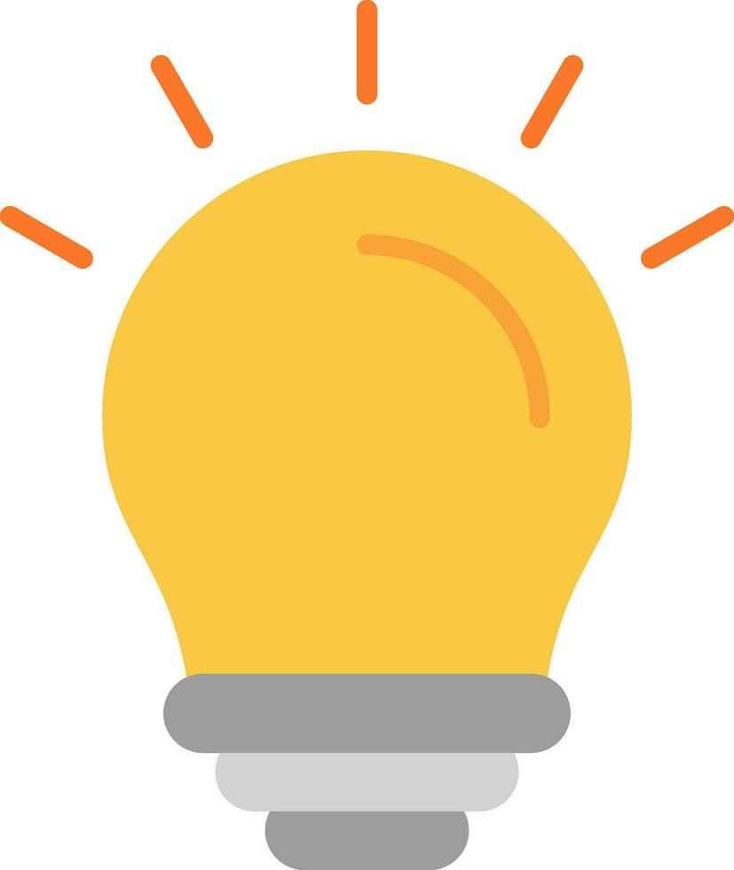Light Bulb Vector Icon