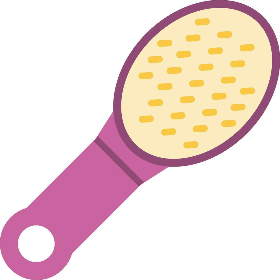 Hair Brush Vector Icon