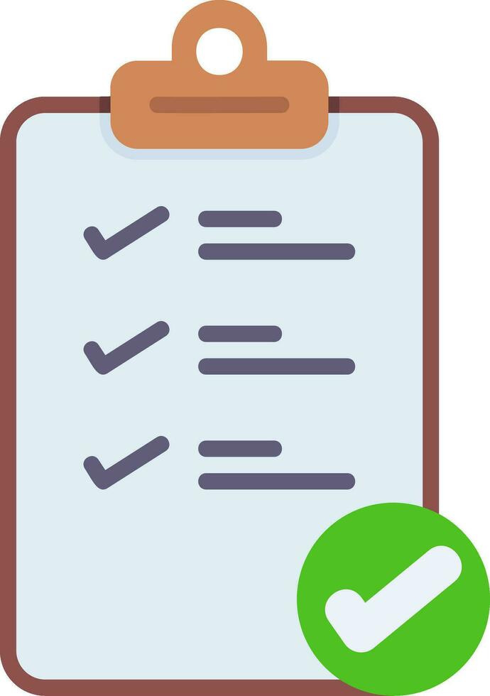 Checklist Vector Icon