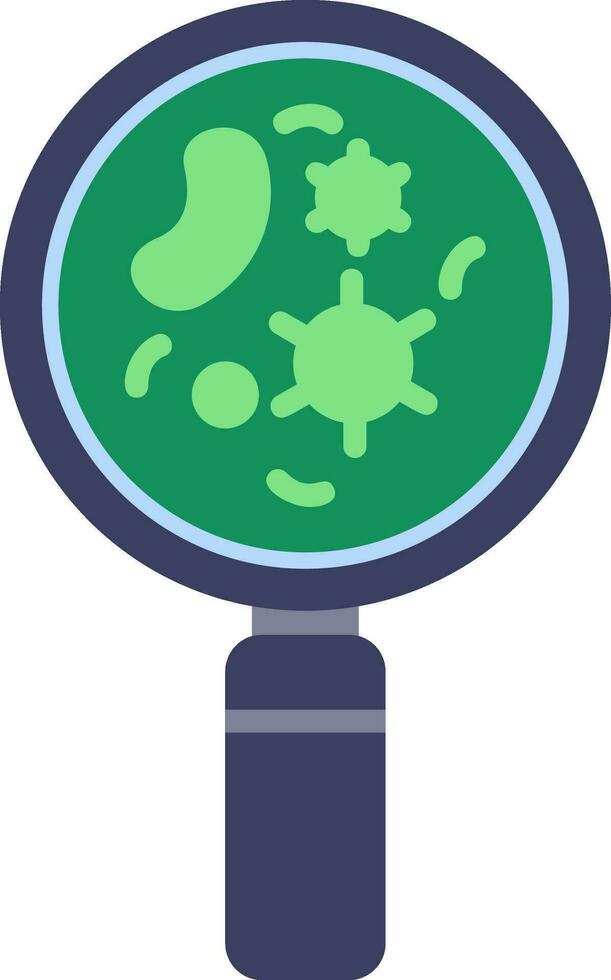 microbio vector icono