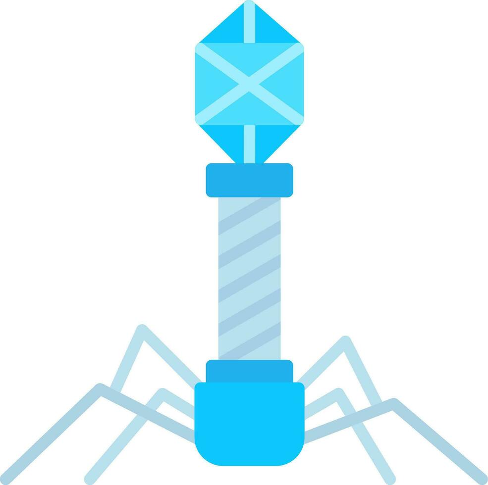 Bacteriophage Vector Icon
