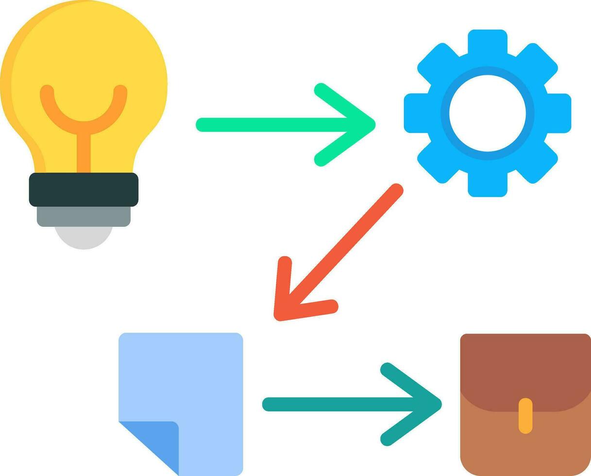 Process Vector Icon