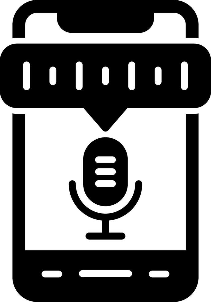 Voice Recorder Vector Icon