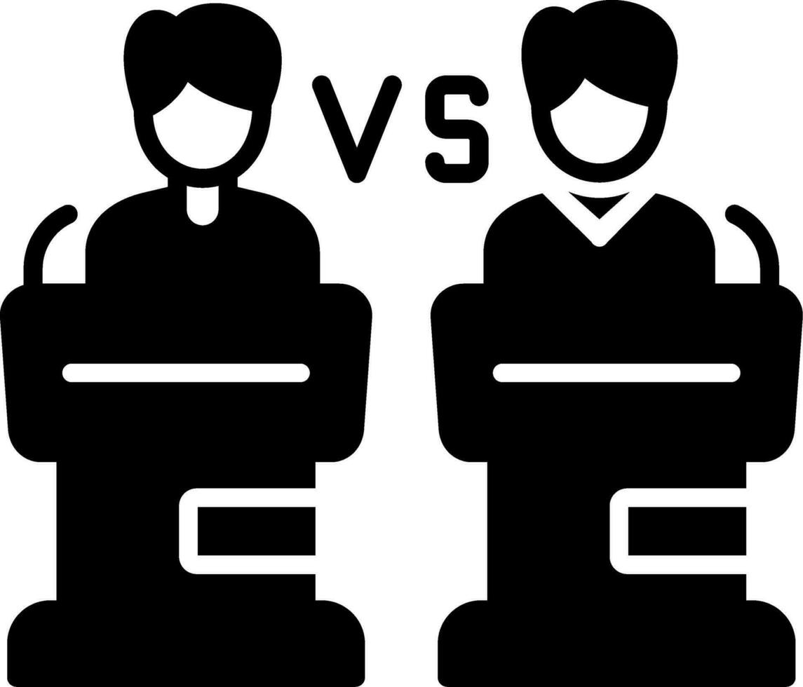 Debate Vector Icon