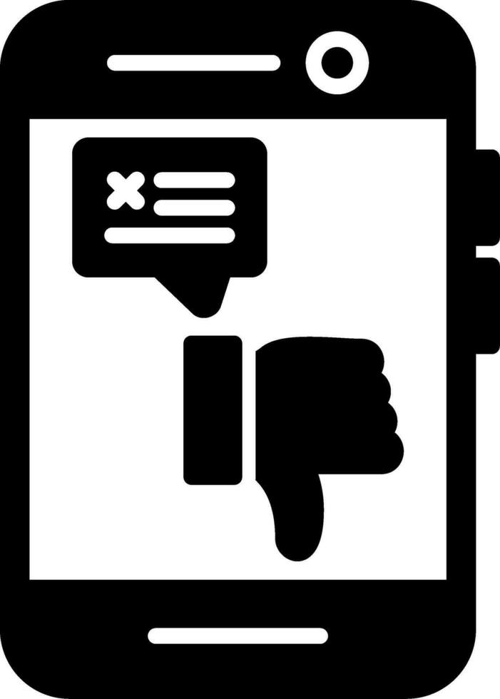 Bad Review Vector Icon