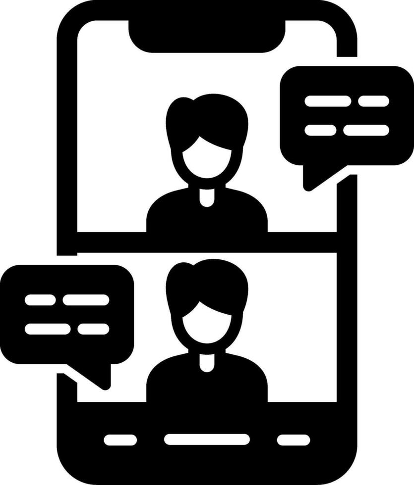 Teleconference Vector Icon