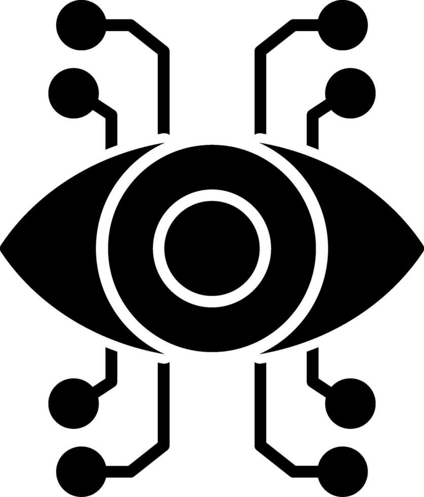 Bionic Eye Vector Icon