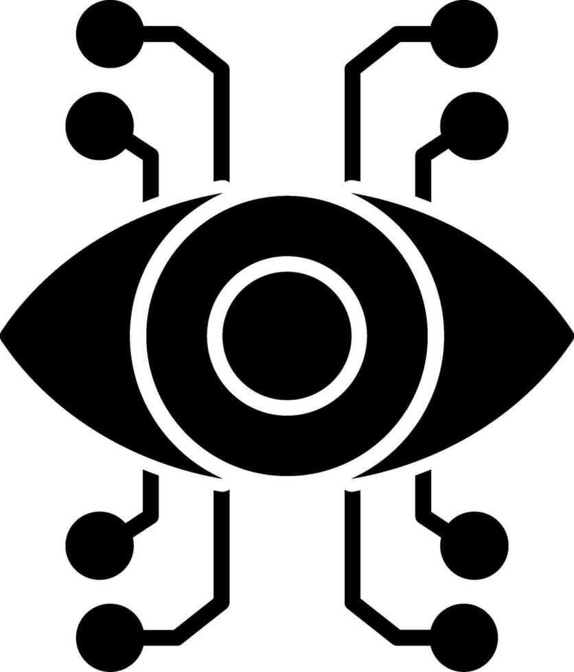 Bionic Eye Vector Icon