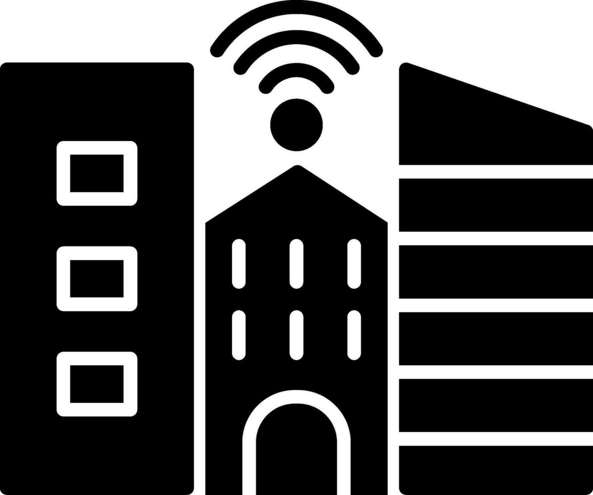 Smart City Vector Icon