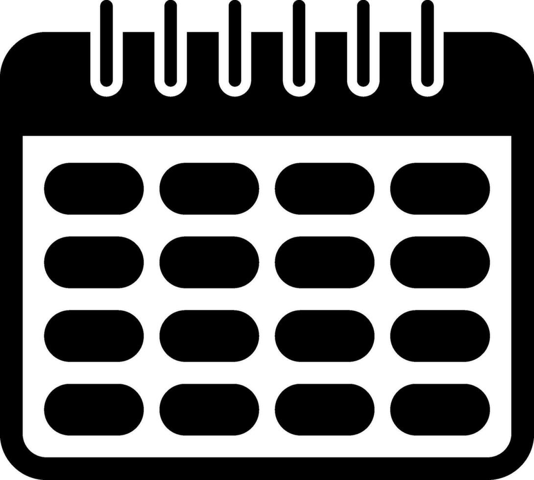 Calendar Vector Icon