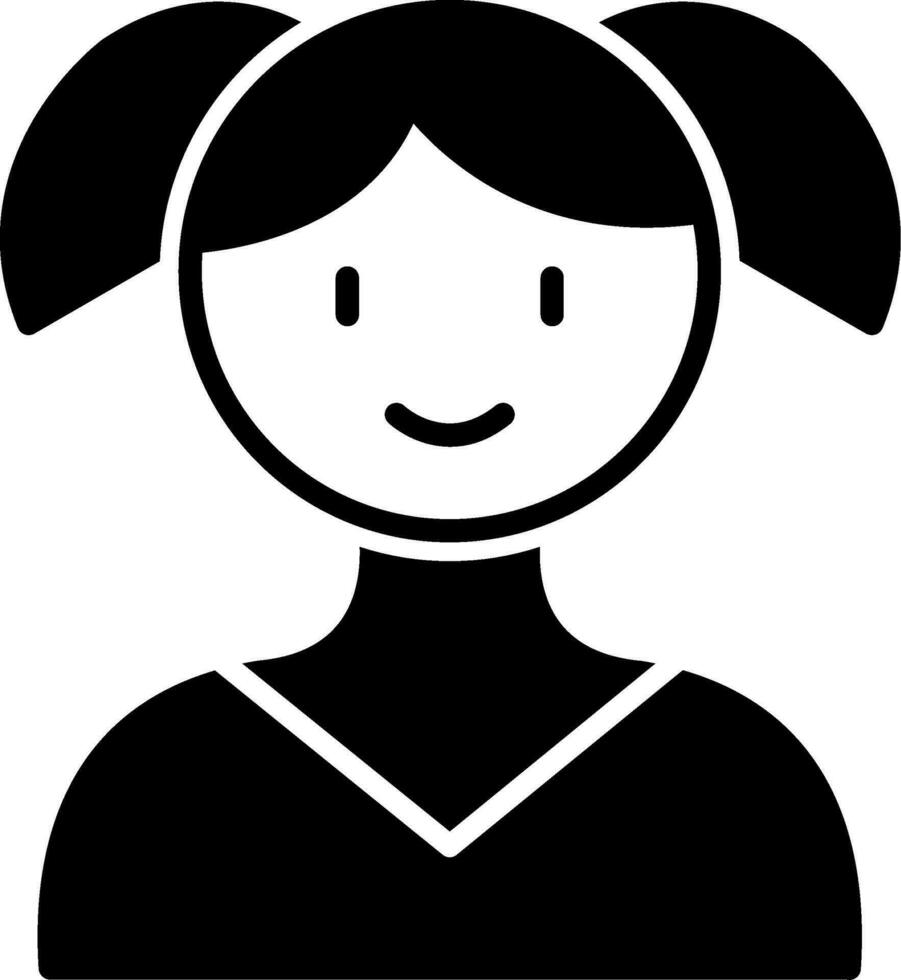 Girl Vector Icon