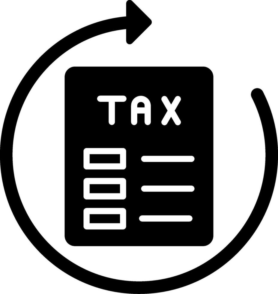 Tax Vector Icon