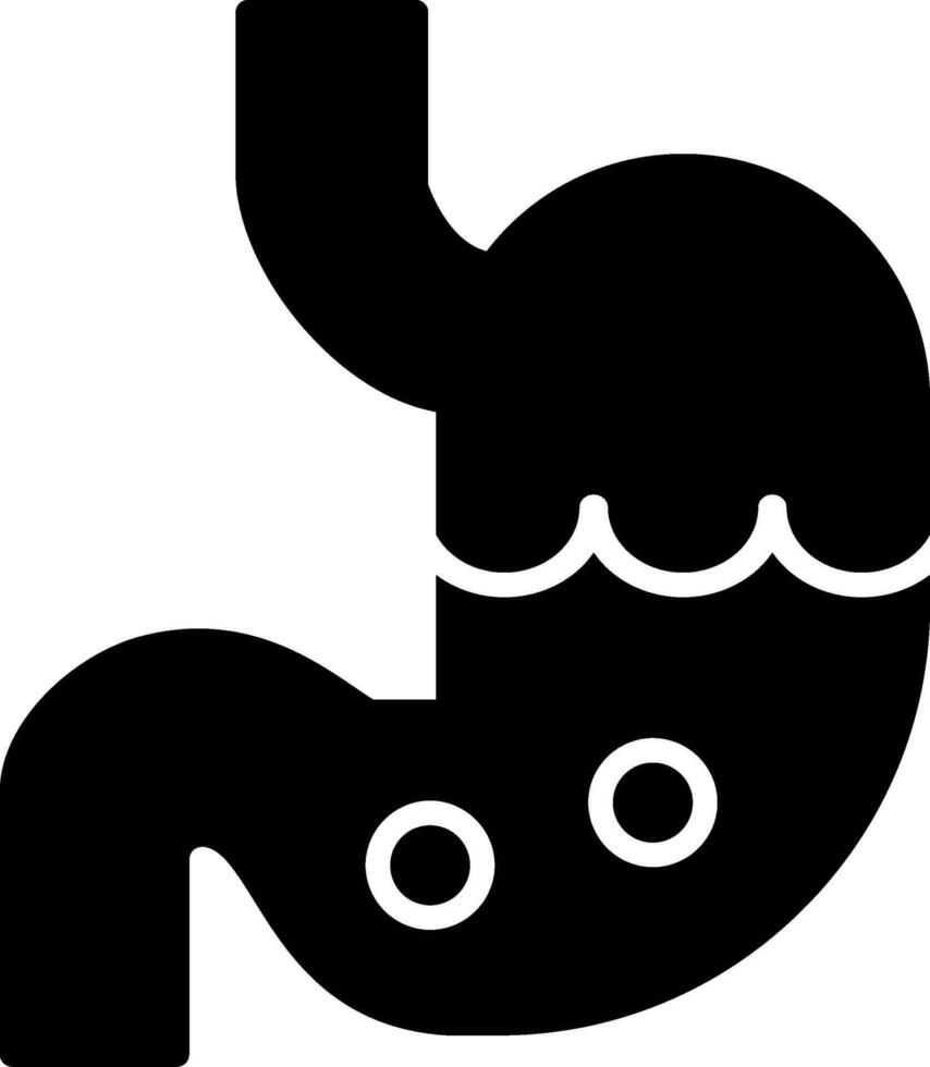 Stomachache Vector Icon