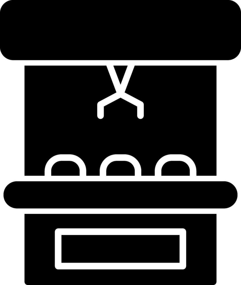 Claw Machine Vector Icon