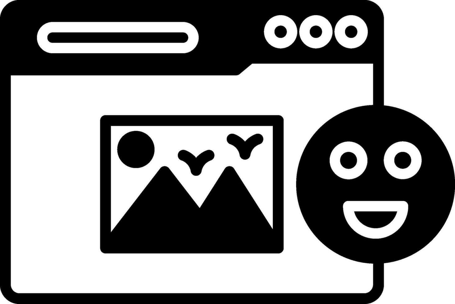 Reaction Vector Icon