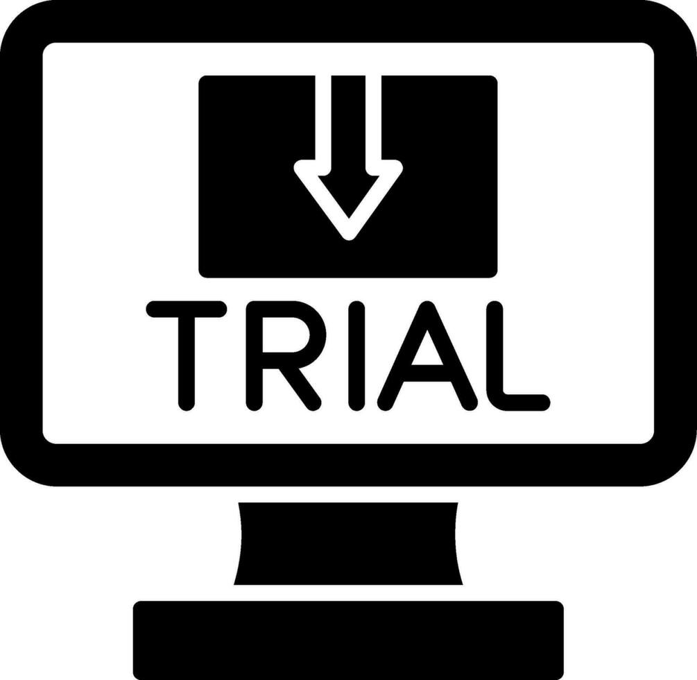 free trial Vector Icon