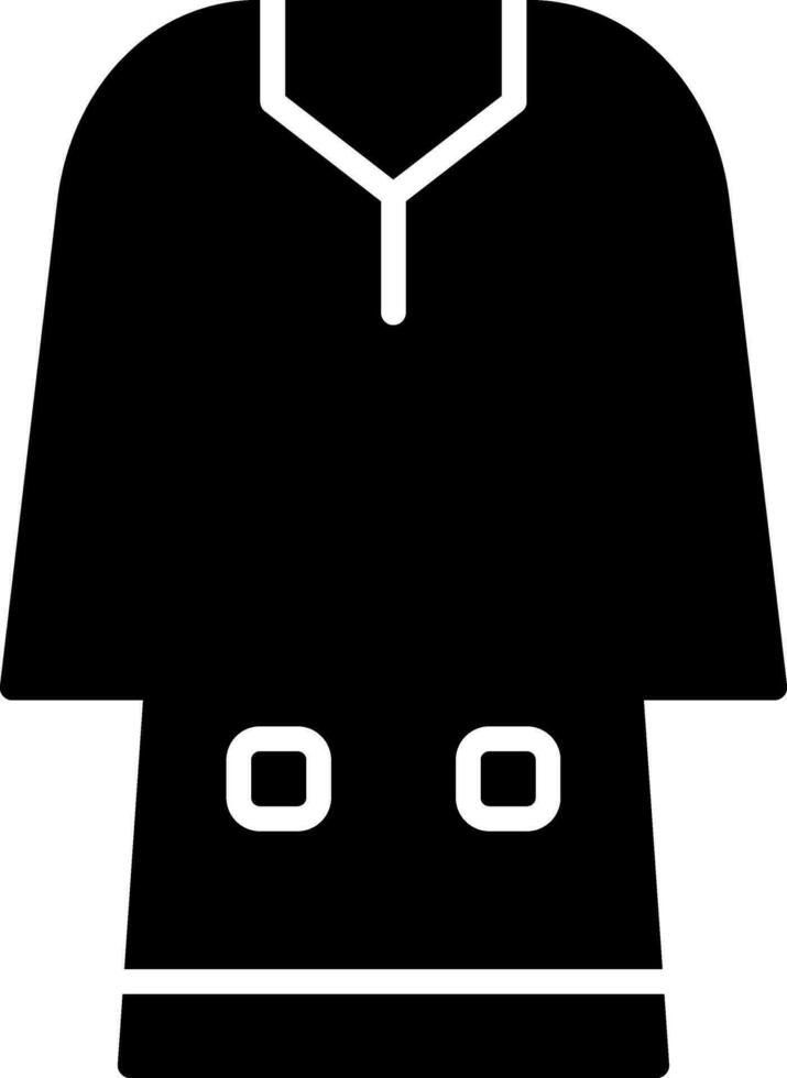 Djellaba Vector Icon