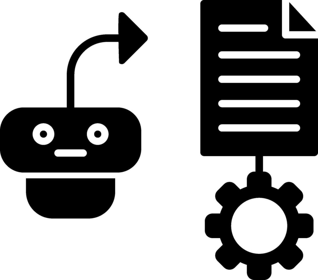 Natural Language Processing Vector Icon