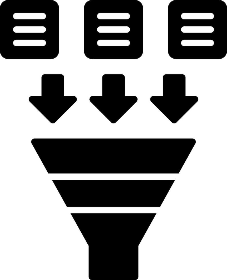 Funnel Vector Icon