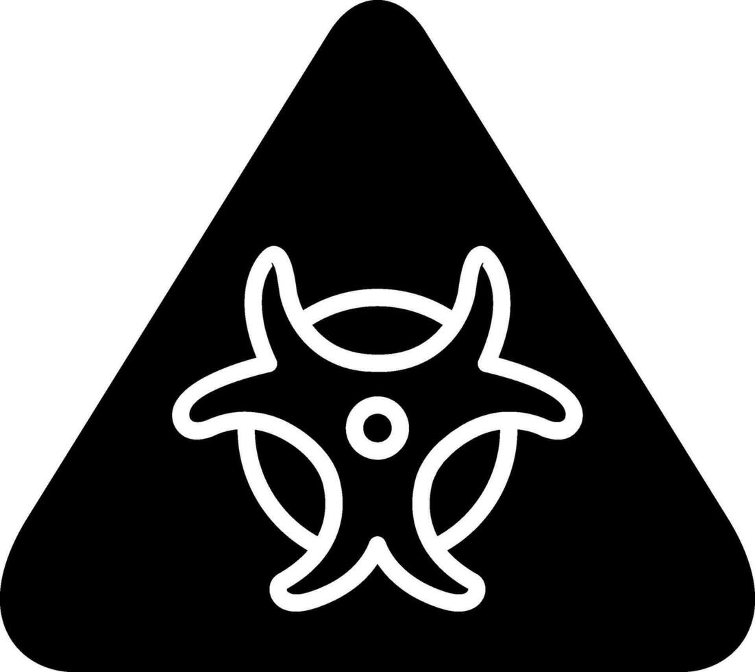 Biological Hazard Vector Icon