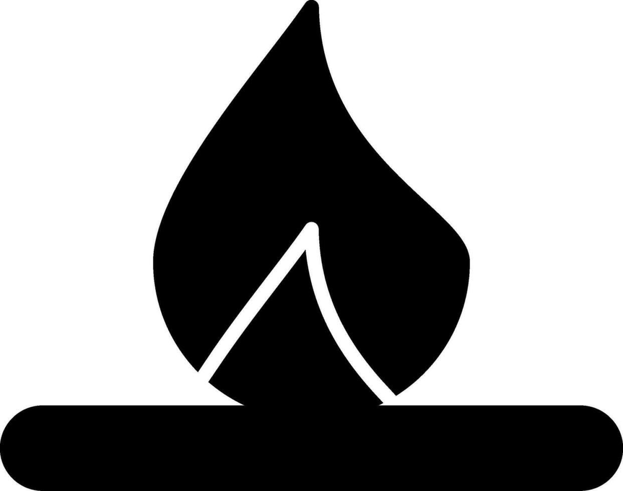 Burning Vector Icon