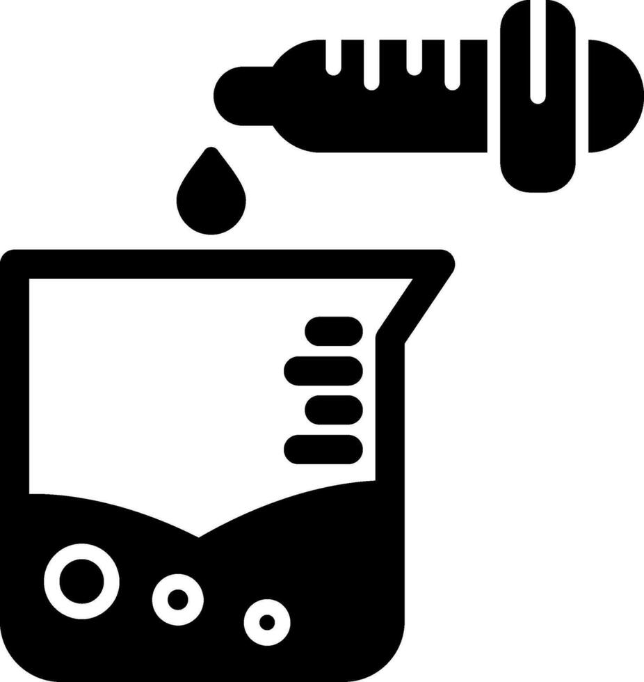 Beaker Vector Icon
