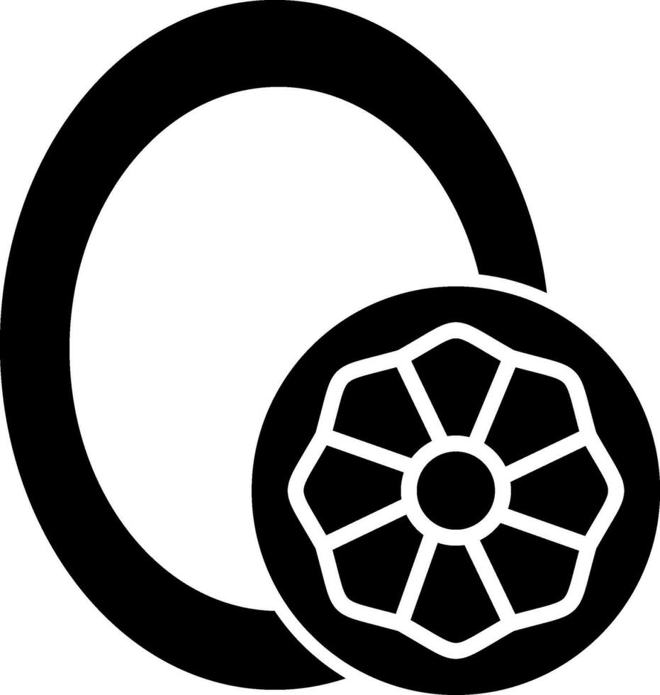 Capital O Vector Icon