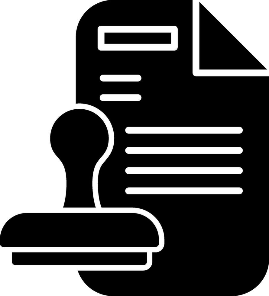 Stamp Tool Vector Icon