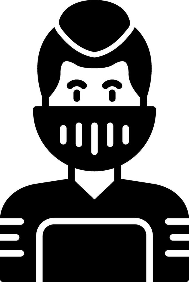 Cyborg Vector Icon