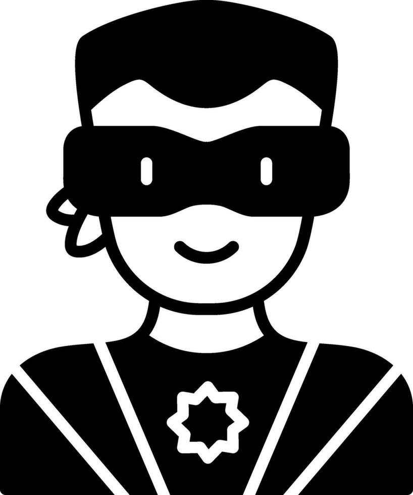Superhero Vector Icon