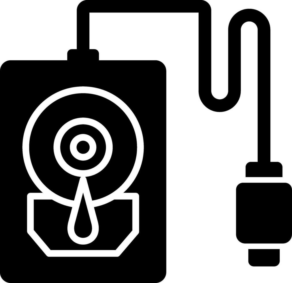 Hard Disk Vector Icon