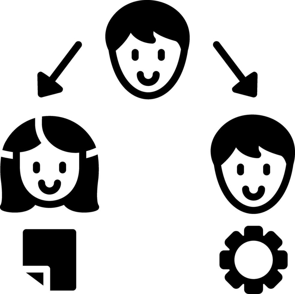 Distribution Vector Icon