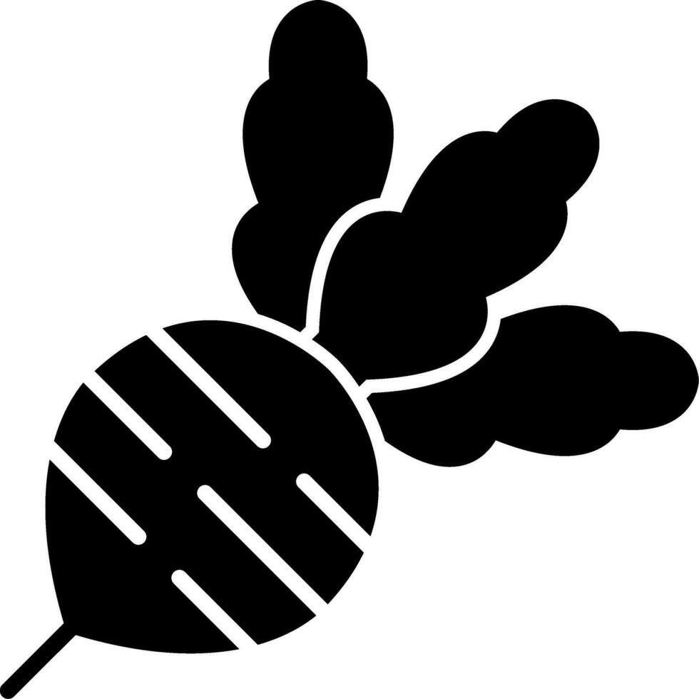 Radish Vector Icon