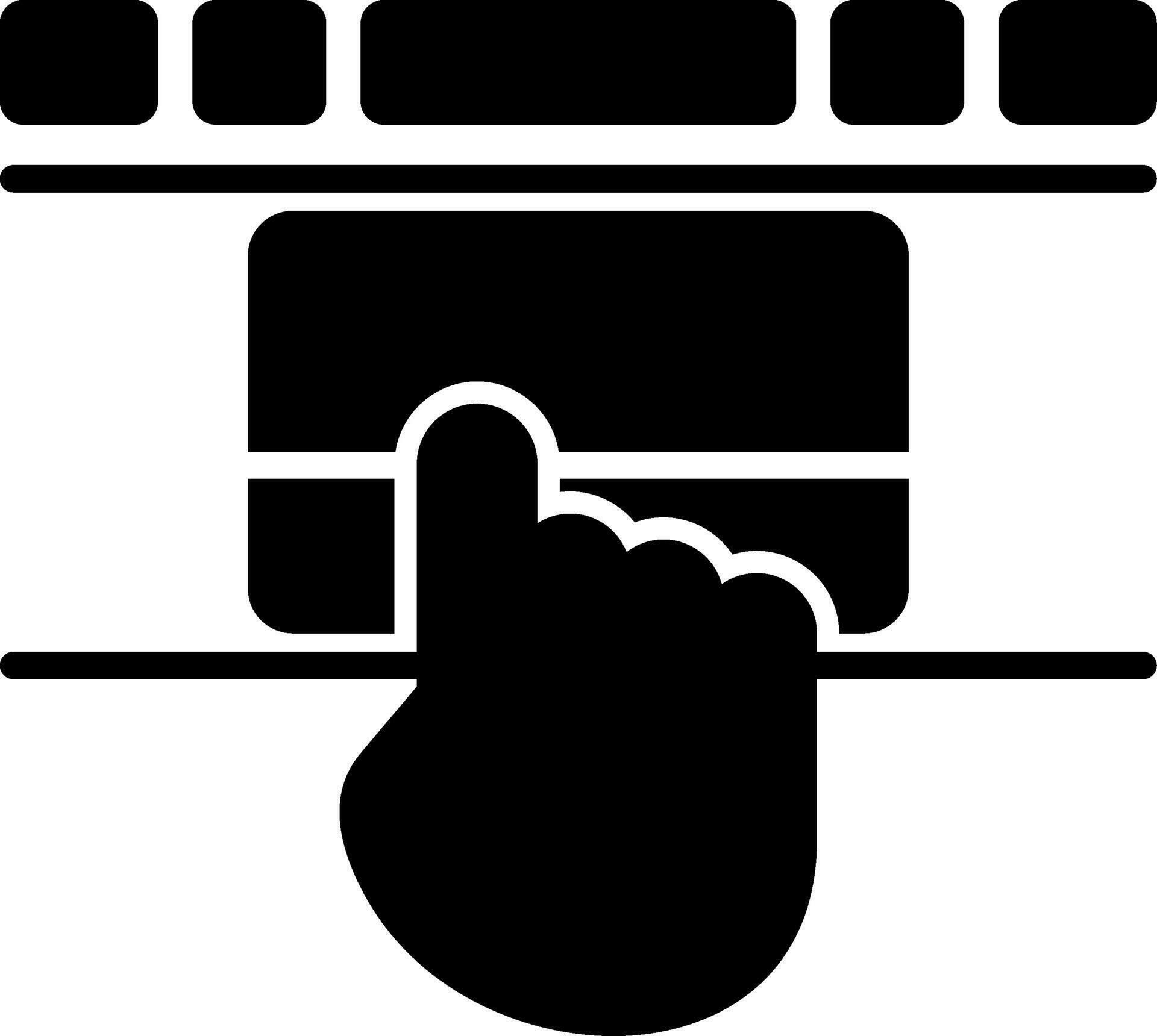 Touchpad Vector Icon 32528199 Vector Art at Vecteezy