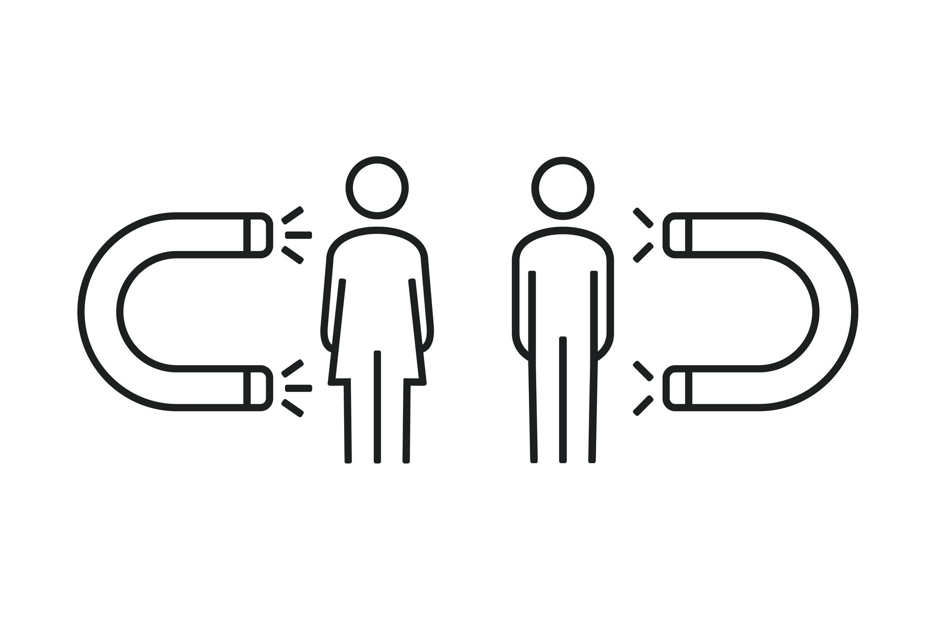 attract person. Illustration vector 32528424 Vector Art at Vecteezy