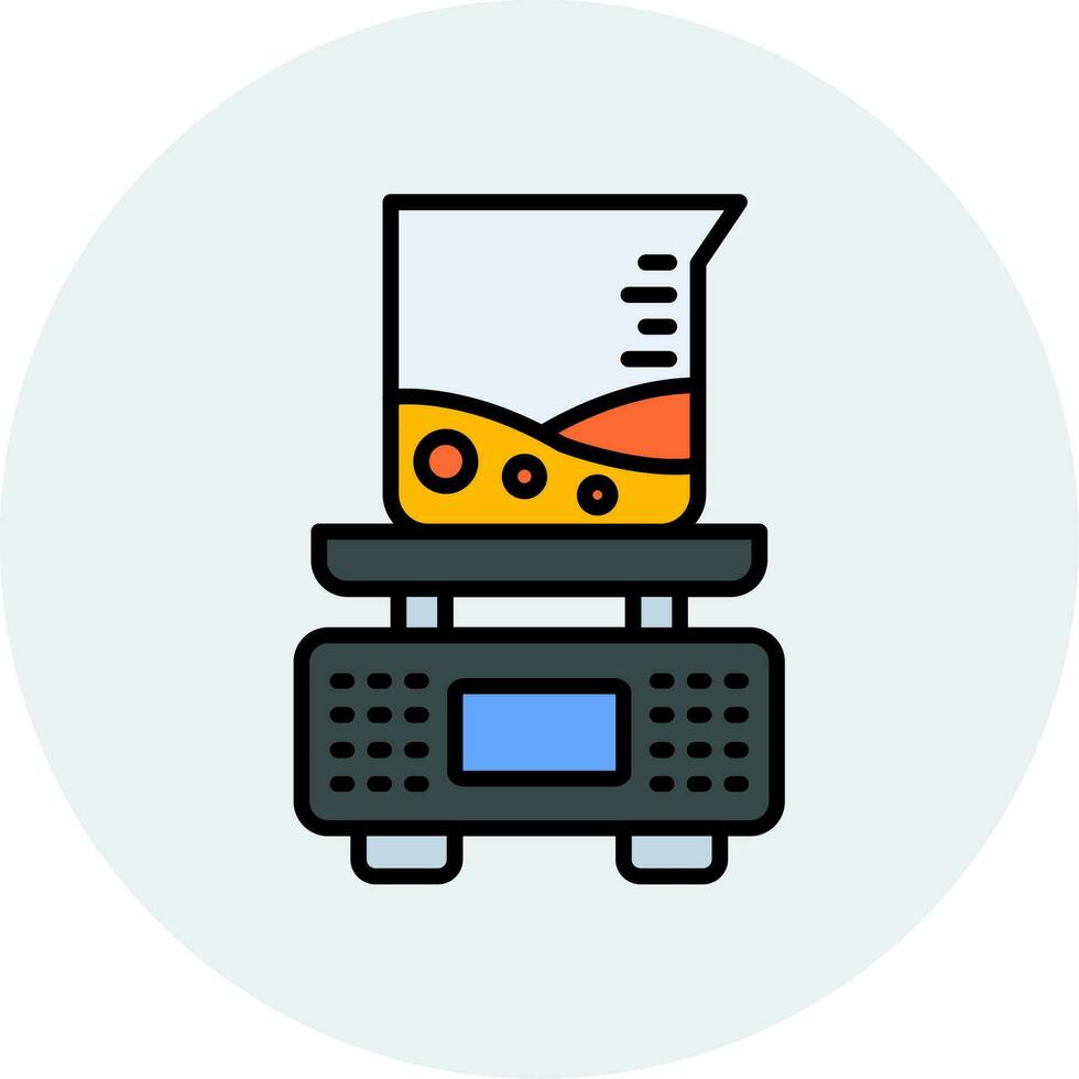 Chemical Weight Vector Icon