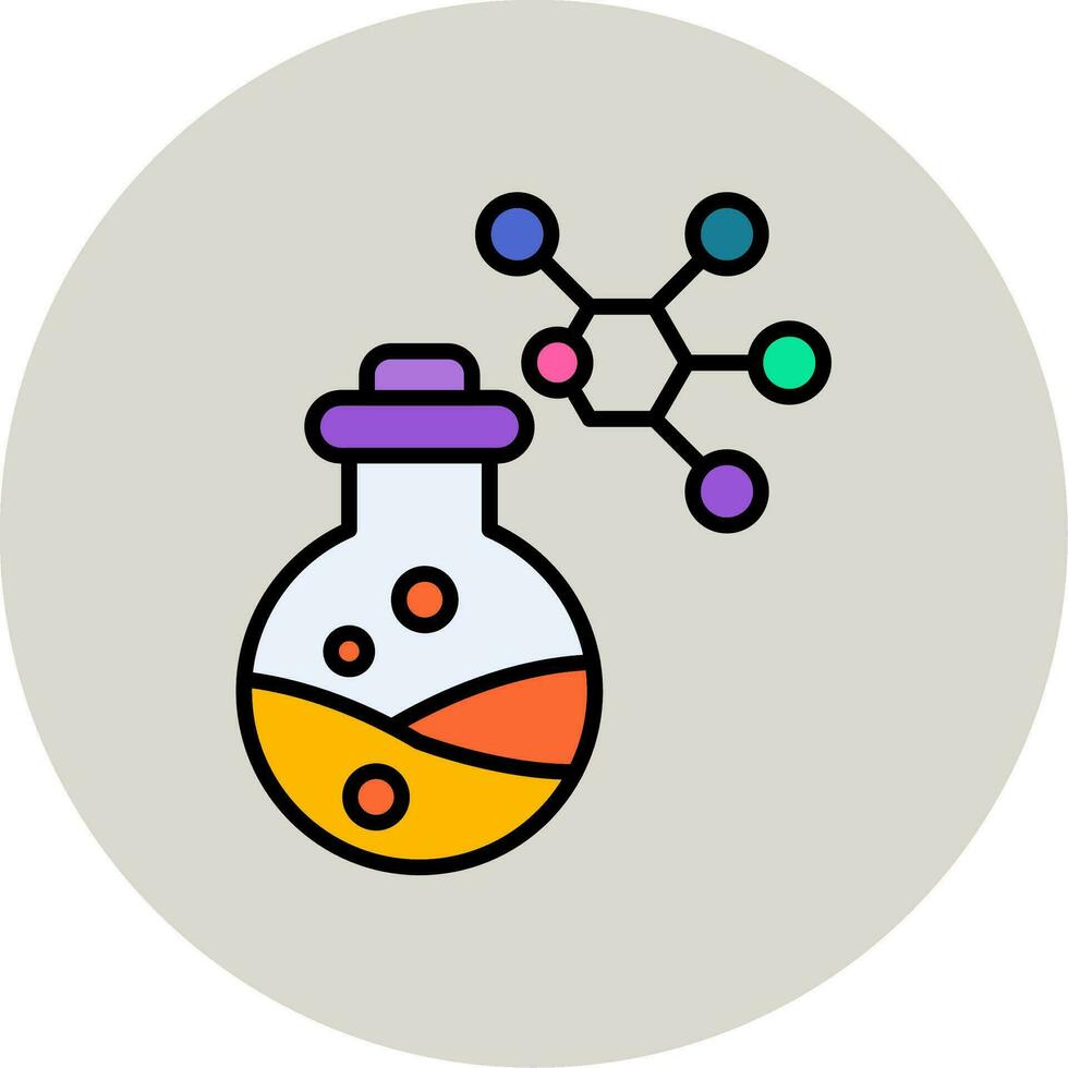 icono de vector de química