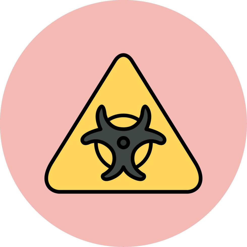 Biological Hazard Vector Icon