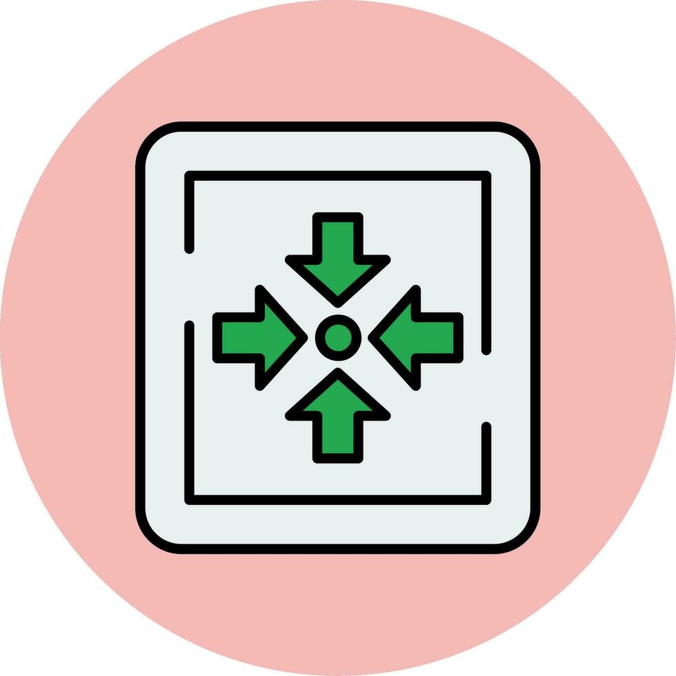 Assembly Point Sign Vector Icon
